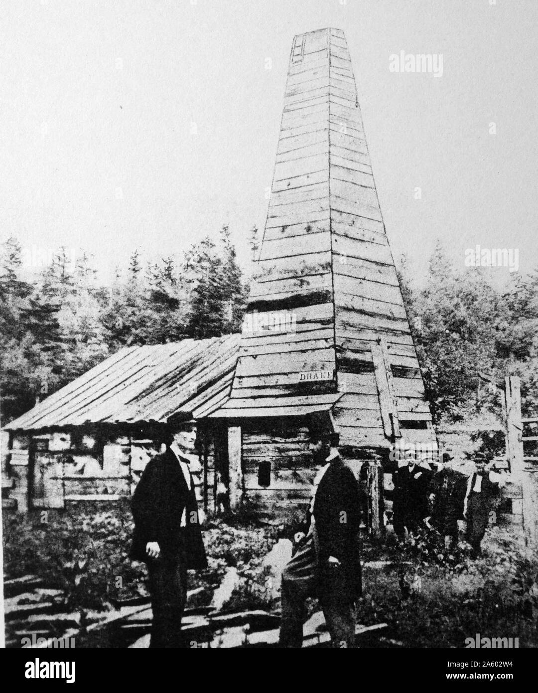 edwin l drake first american oil well