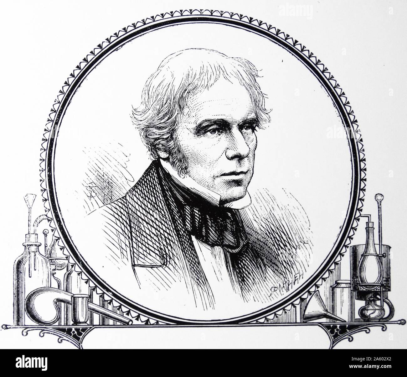 Michael Faraday (1791-1867) Stock Photo
