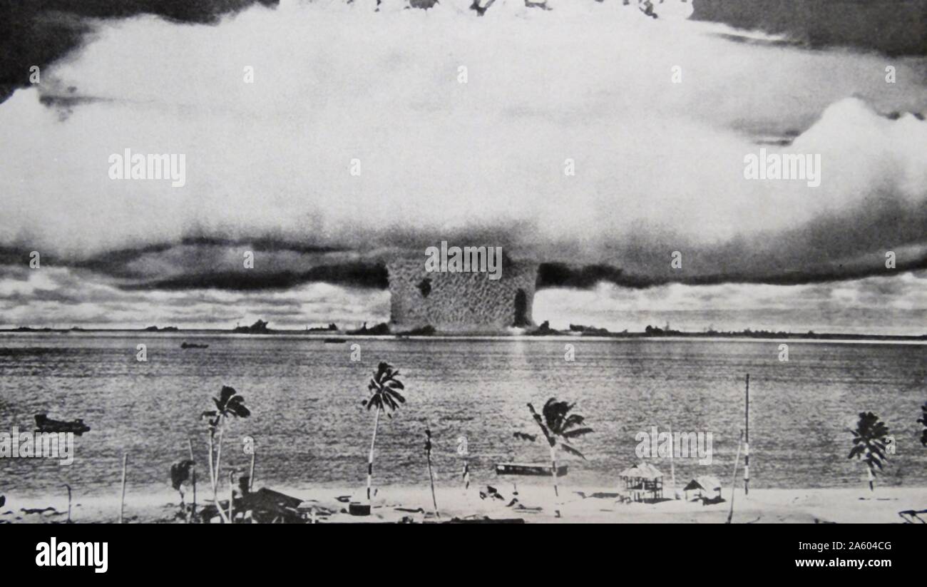 Bikini atoll test hi-res stock photography and images - Alamy