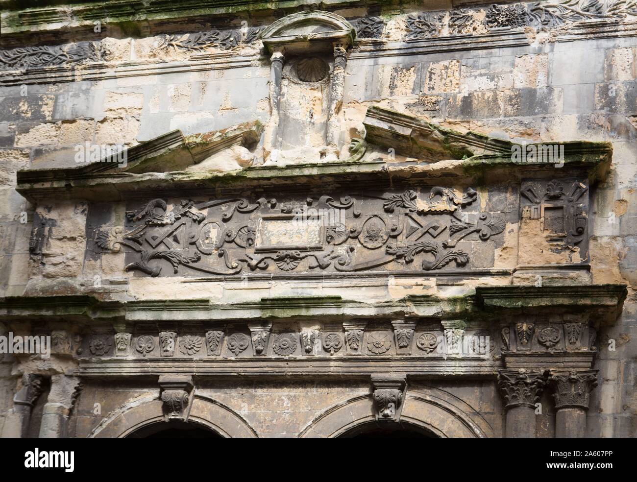 France, Pays de Caux, Dieppe, rue Thomas Bouchard, Eglise Saint Remy de