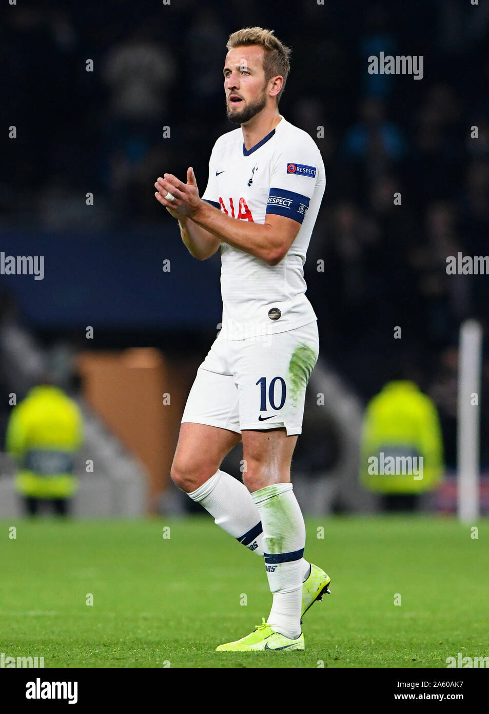 Harry Kane of Tottenham Hotspur - Tottenham Hotspur v Red Star Belgrade, UEFA Champions League - Group B, Tottenham Hotspur Stadium, London, UK - 22nd October 2019 Stock Photo