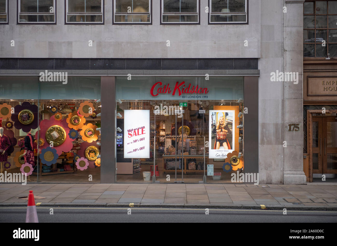 October 2019. Cath Kidston store entrance in Piccadilly, London, UK Stock Photo Alamy