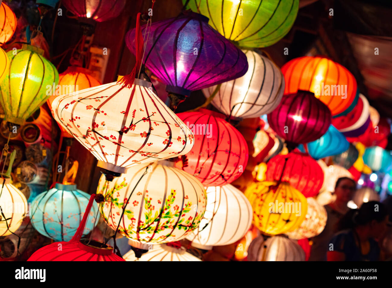 Hoi An Decorative Lanterns in Vietnam Stock Photo - Alamy