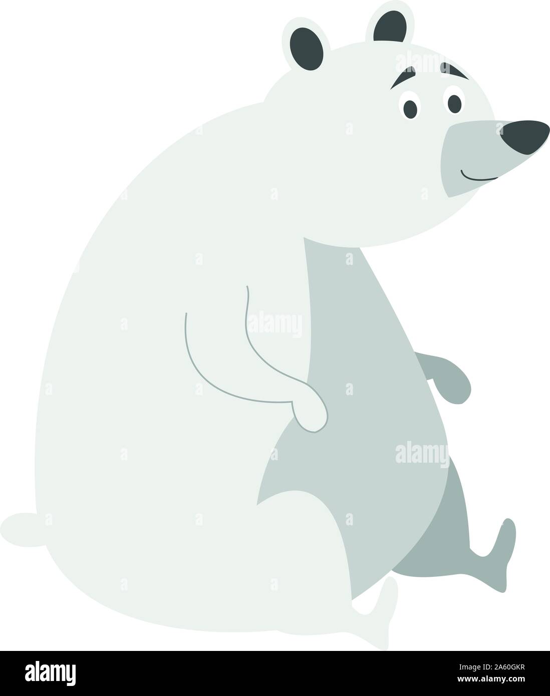 Polar bear cartoon hi-res stock photography and images - Alamy