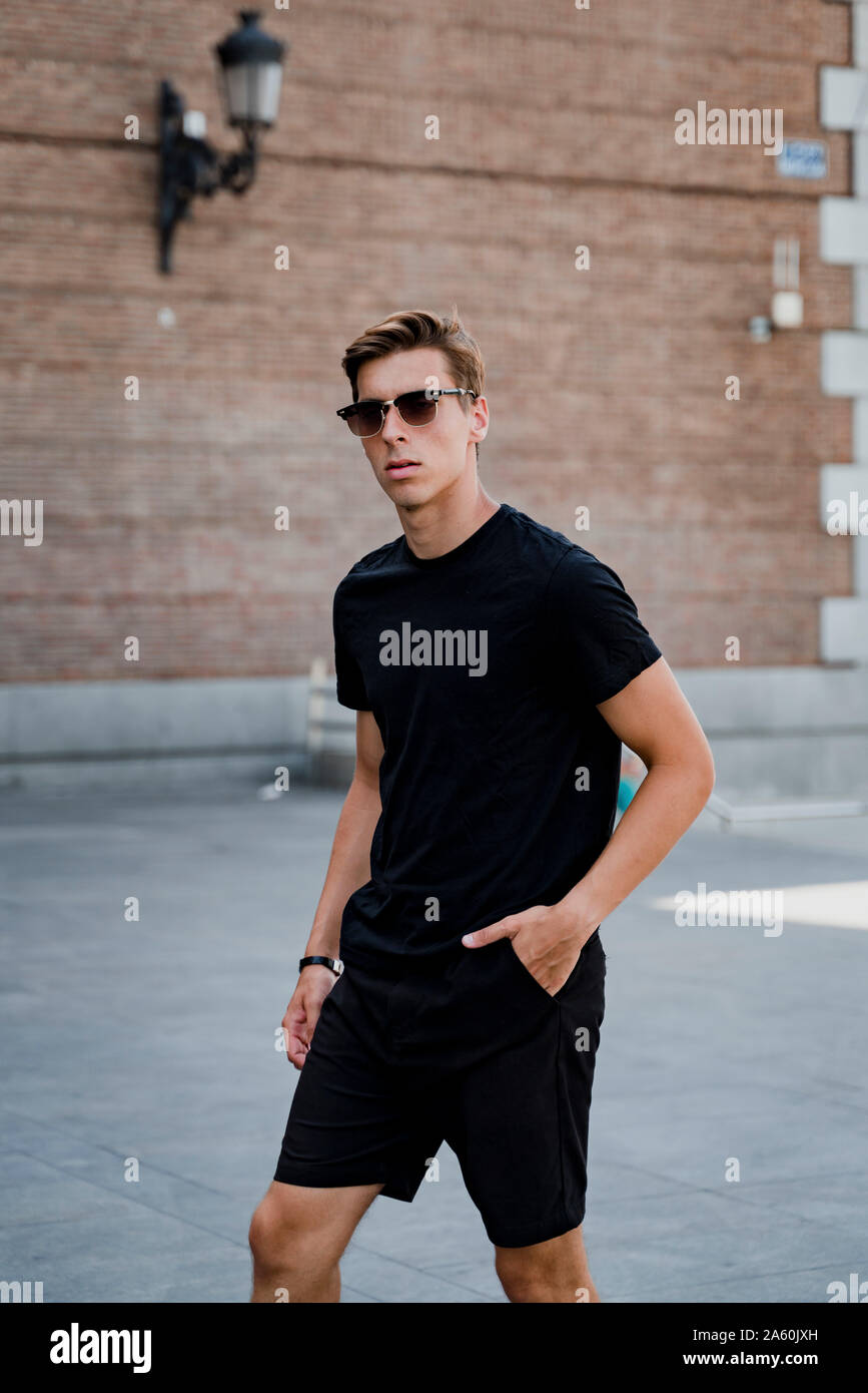 Stylish caucasian young man in hi-res stock photography and images - Alamy