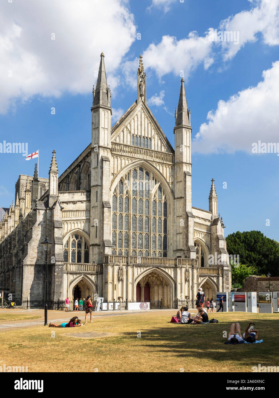 The Cathedral, Winchester, Hampshire, England, United Kingdom, Europe