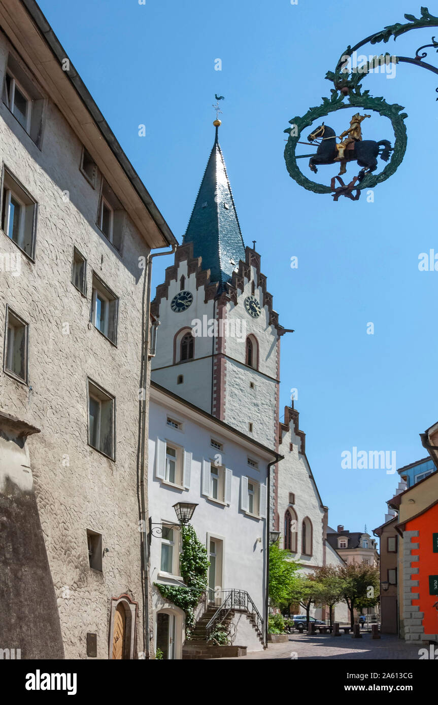 Maria Himmelfaht Church, Engen, Baden Wurttemburg, Germany, Europe Stock Photo