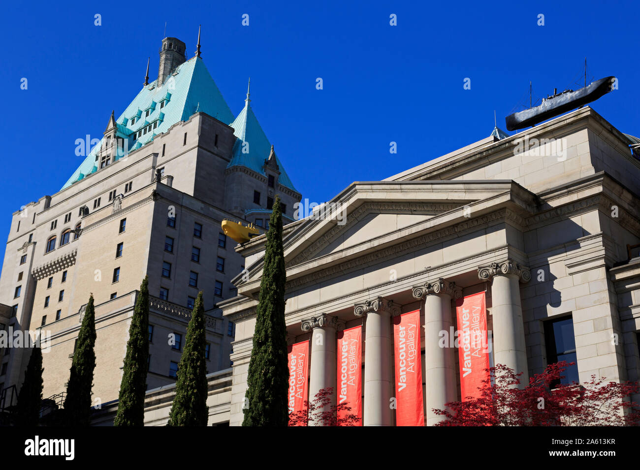Robson square vancouver hires stock photography and images Alamy