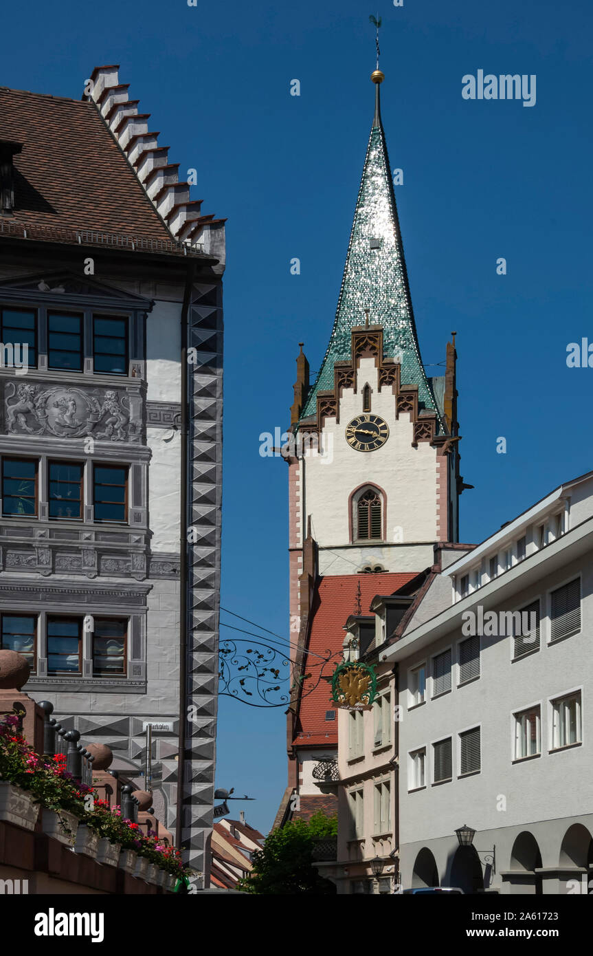 Maria Himmelfaht Church, Engen, Baden Wurttemburg, Germany, Europe Stock Photo