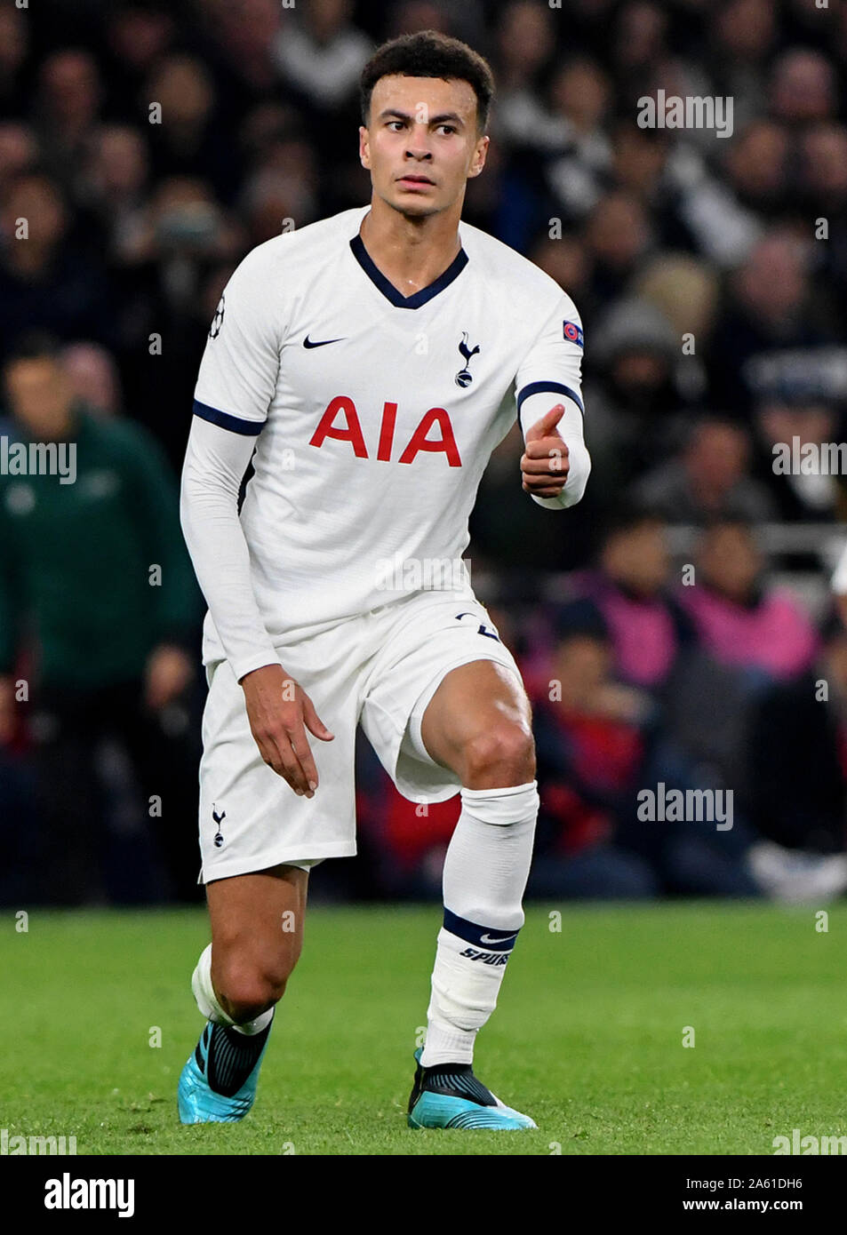 Dele Alli of Tottenham Hotspur - Tottenham Hotspur v Red Star Belgrade, UEFA Champions League - Group B, Tottenham Hotspur Stadium, London, UK - 22nd October 2019 Stock Photo