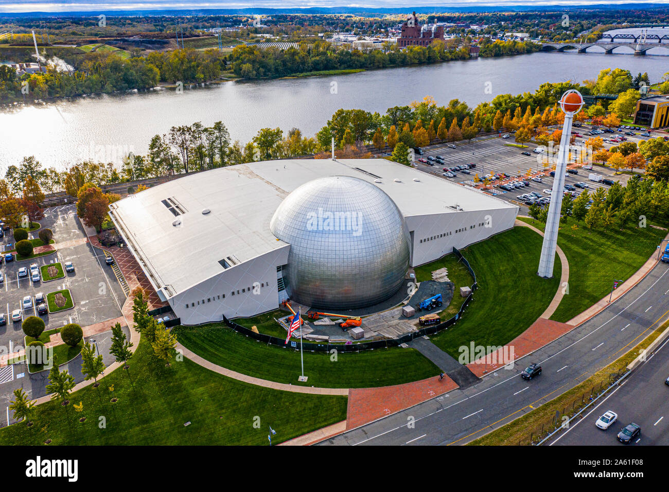 Naismith Memorial Basketball Hall of Fame, Springfield, Massachusetts, USA  Stock Photo - Alamy