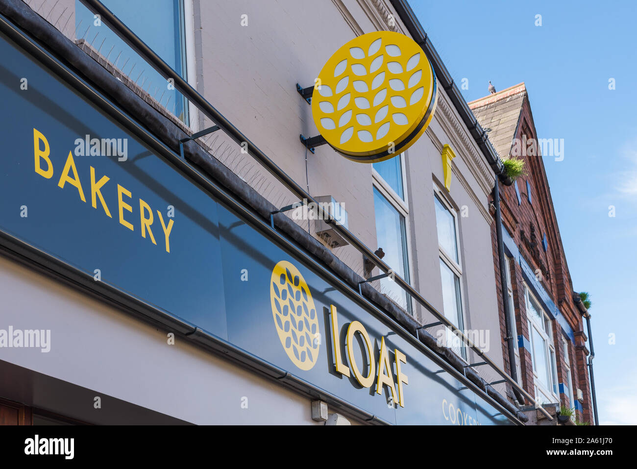 Loaf artisan bakery and cookery school in  Road, Stirchley, Birmingham, UK Stock Photo