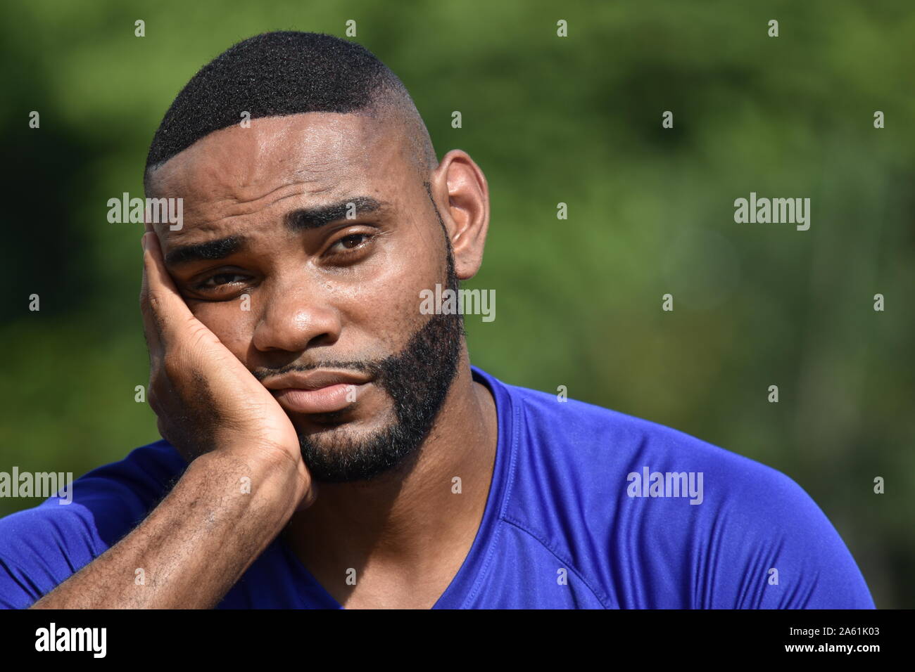 Depressed Athlete Stock Photos & Depressed Athlete Stock Images Alamy