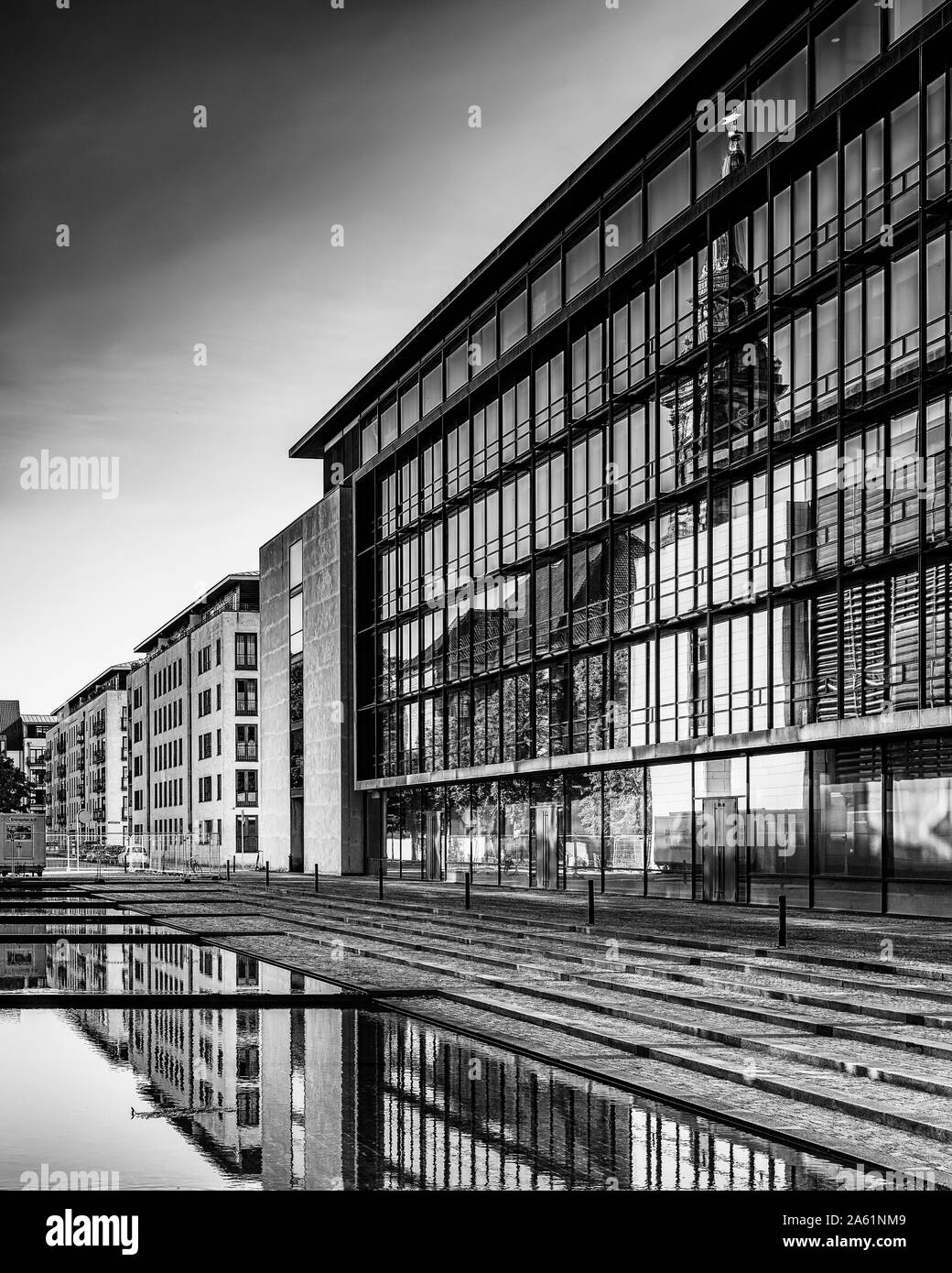 COPENHAGEN, DENMARK - SEPTEMBER 21, 2019: The Danish Ministry of Taxation building in Copenhagen. Stock Photo