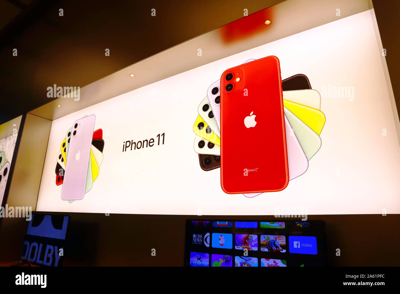 iPhone 11 inside the Apple Store Stock Photo - Alamy