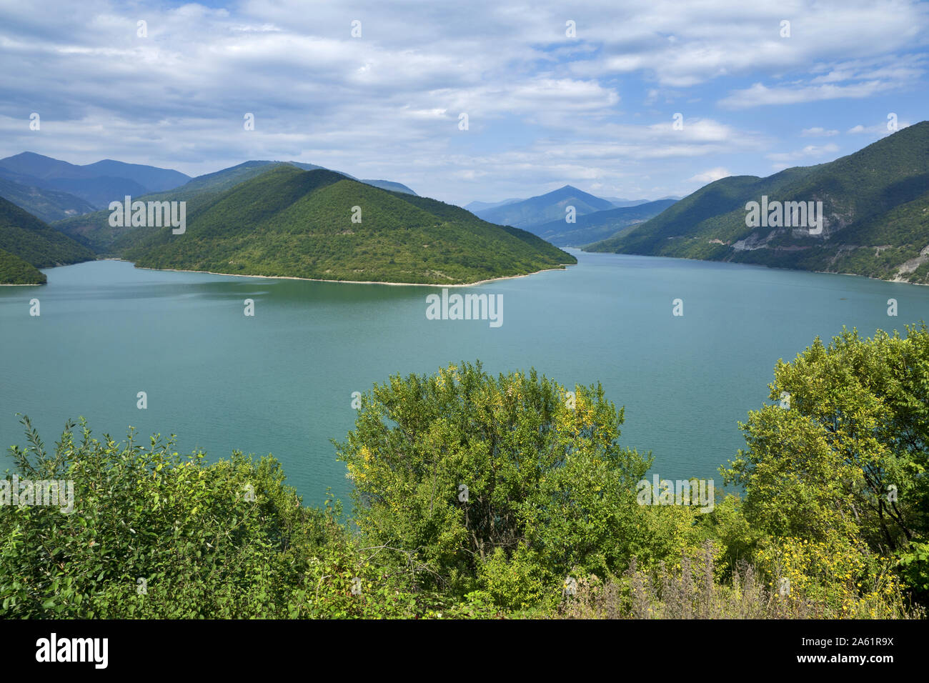 Georgia, Caucasus: Enguri Dam Stock Photo - Alamy