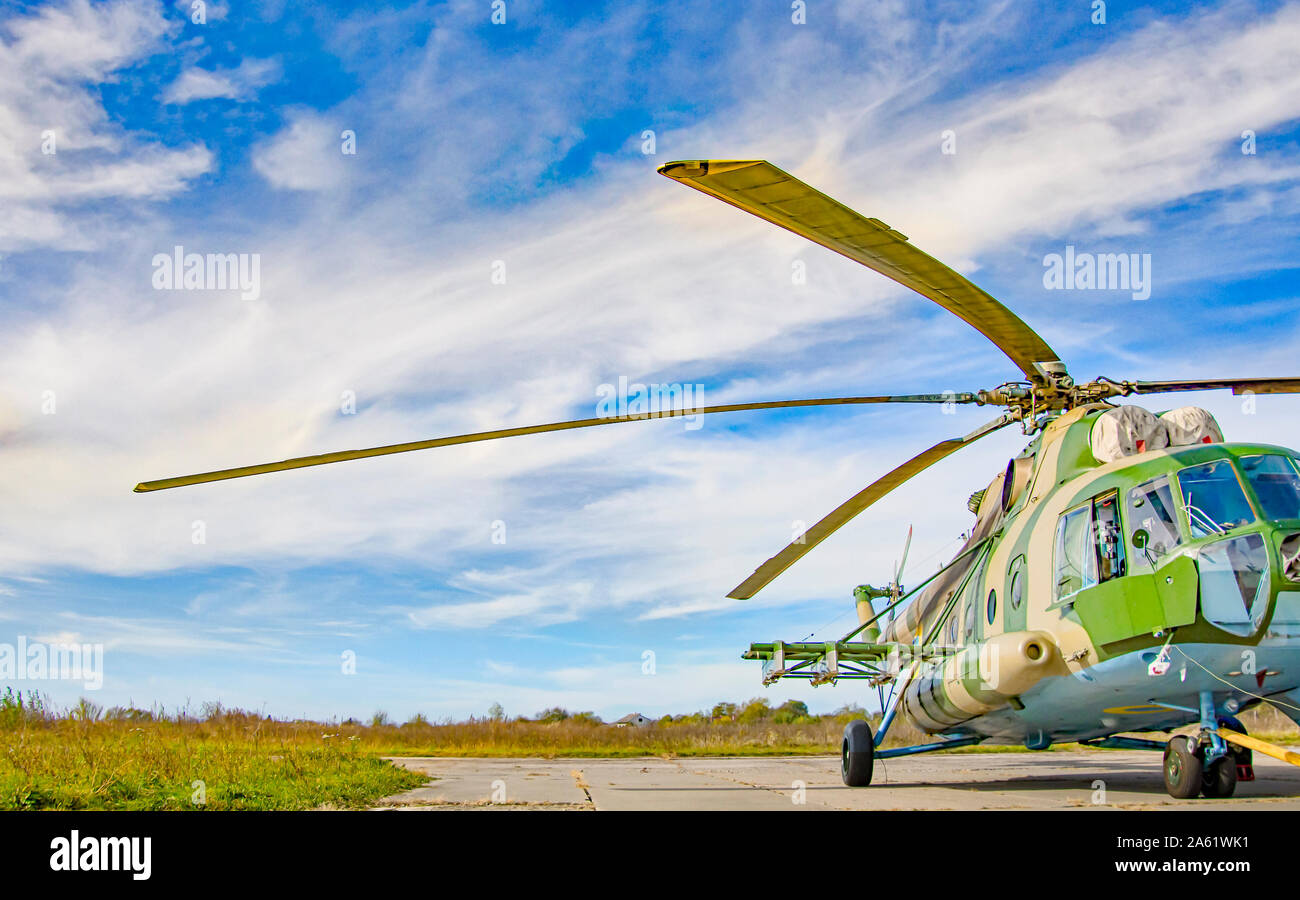 Military helicopter helicopters attack ukraine hi-res stock photography ...