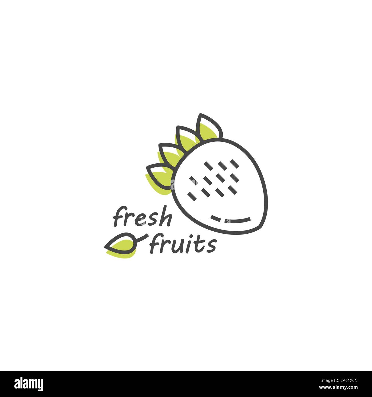 Premium Vector  Kiwi fruit logo design concept template fresh fruit logo  design