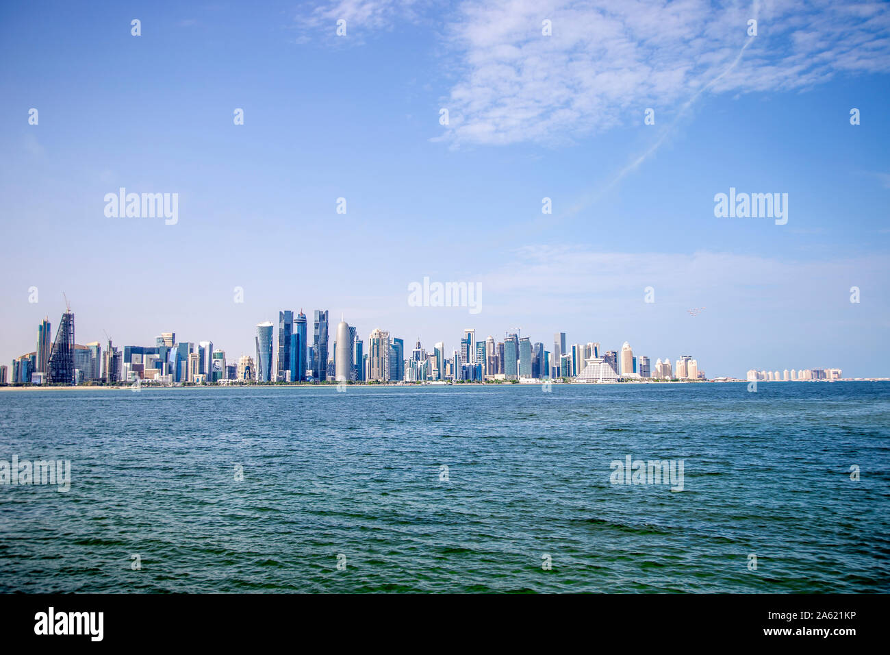 The skyline of doha hi-res stock photography and images - Alamy