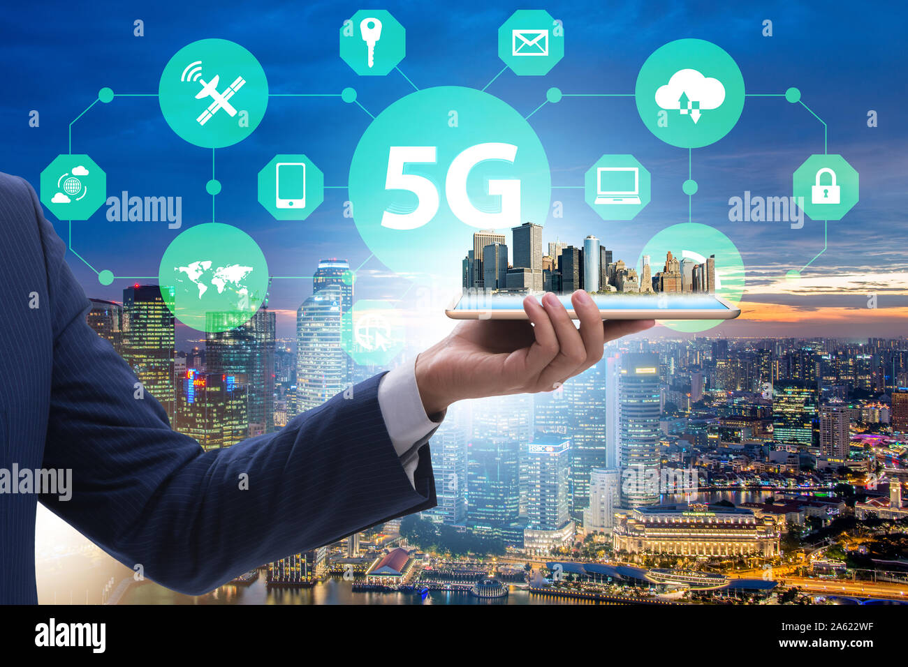 5G technology concept - high internet speed Stock Photo - Alamy