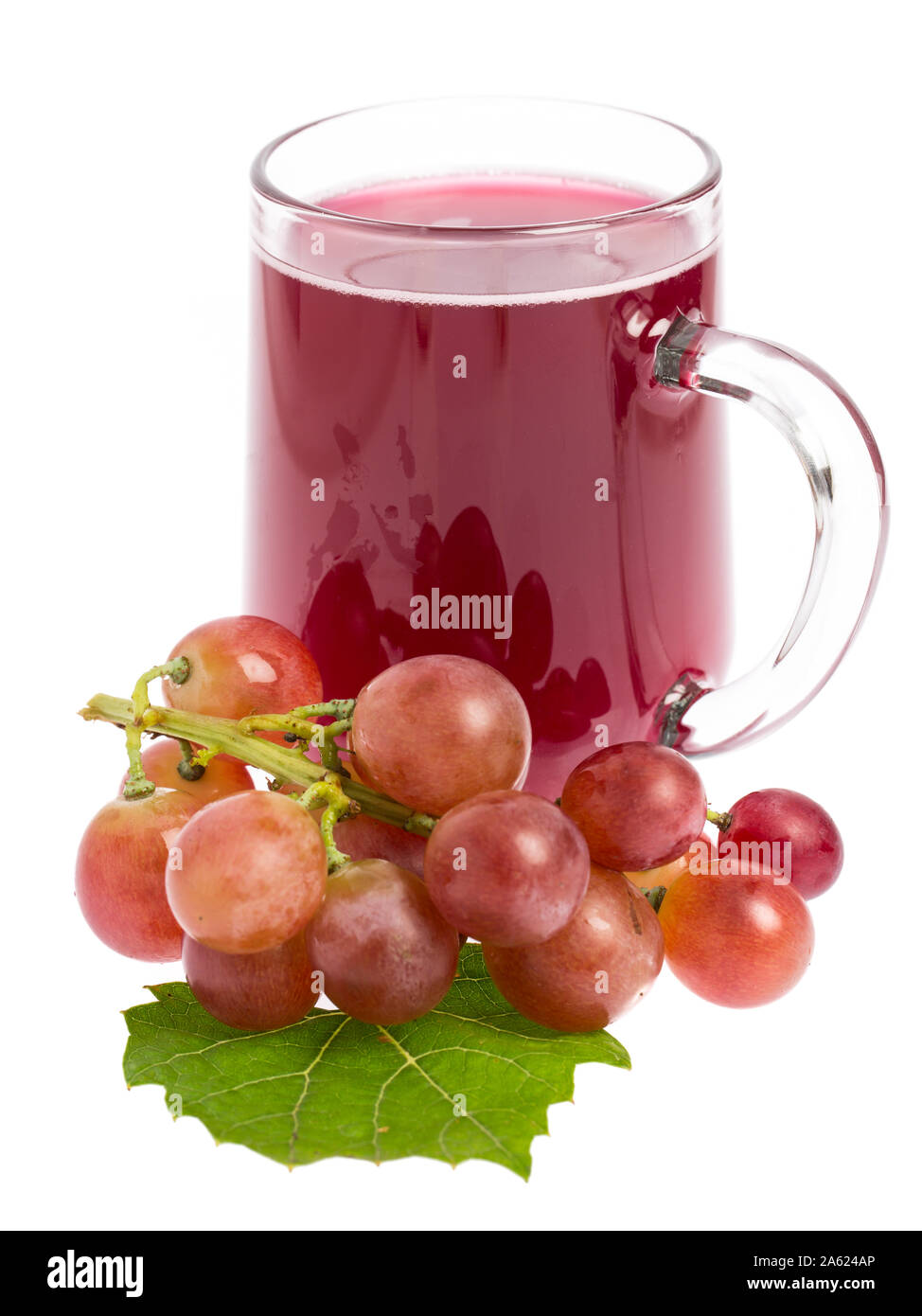 'Sturm': Wine decorated with grapes Stock Photo