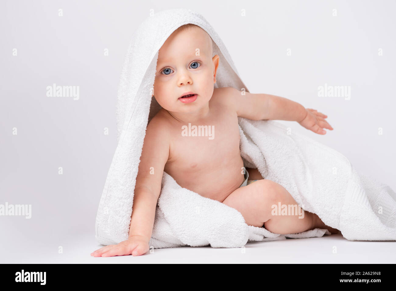 baby head towel