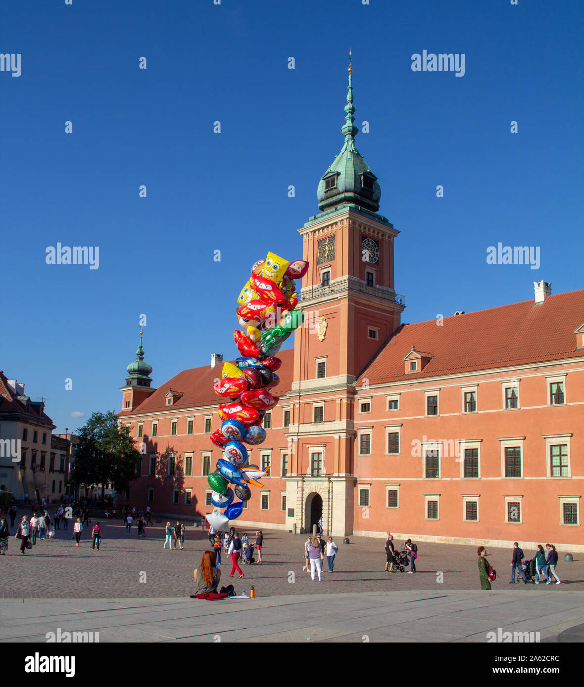 Warsaw Royal Castle Stock Photo