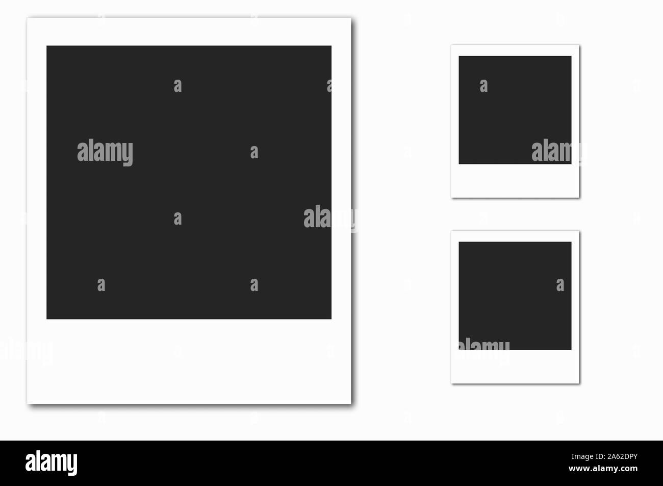Empty frame collection Black and White Stock Photos & Images - Alamy