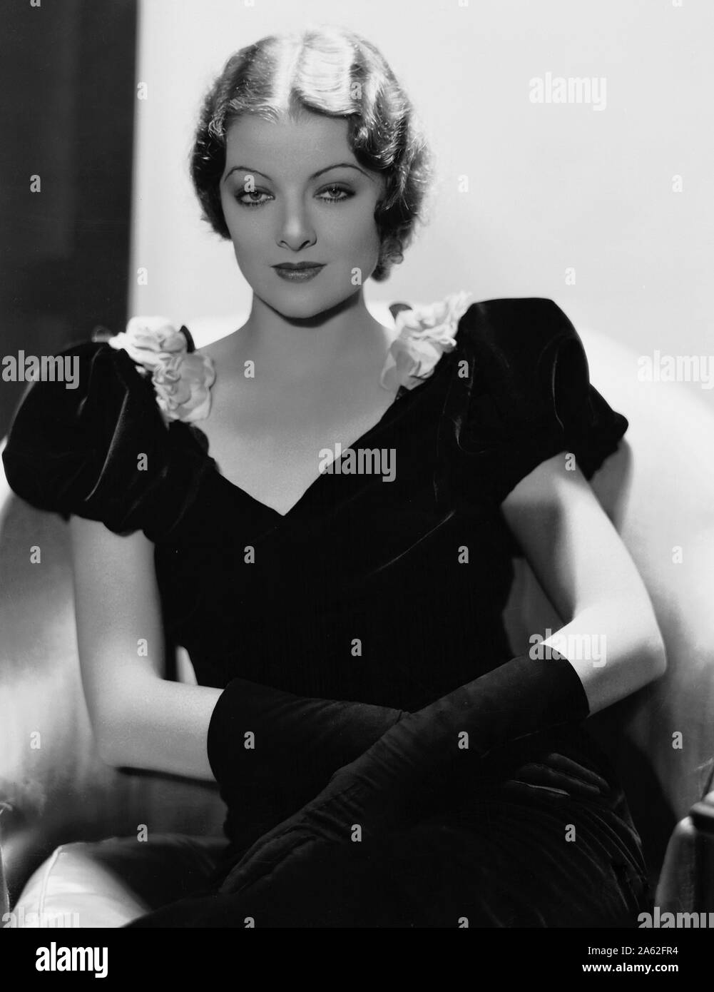 Myrna Loy circa 1932 MGM Photo by George Hurrell File Reference # 33848 ...