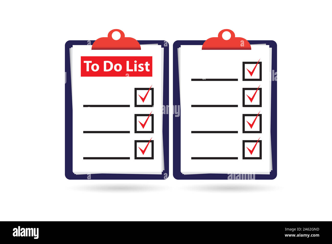 the-concept-of-to-do-list-isolated-on-white-stock-photo-alamy