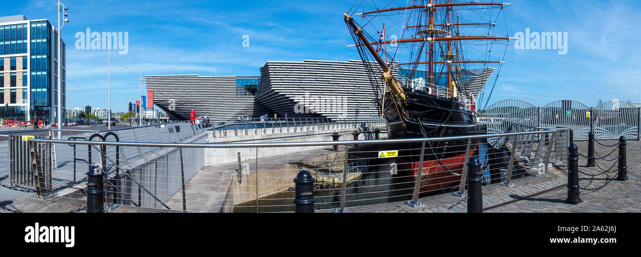 Victorian and Albert Museum and RSS Discovery, Stock Photo