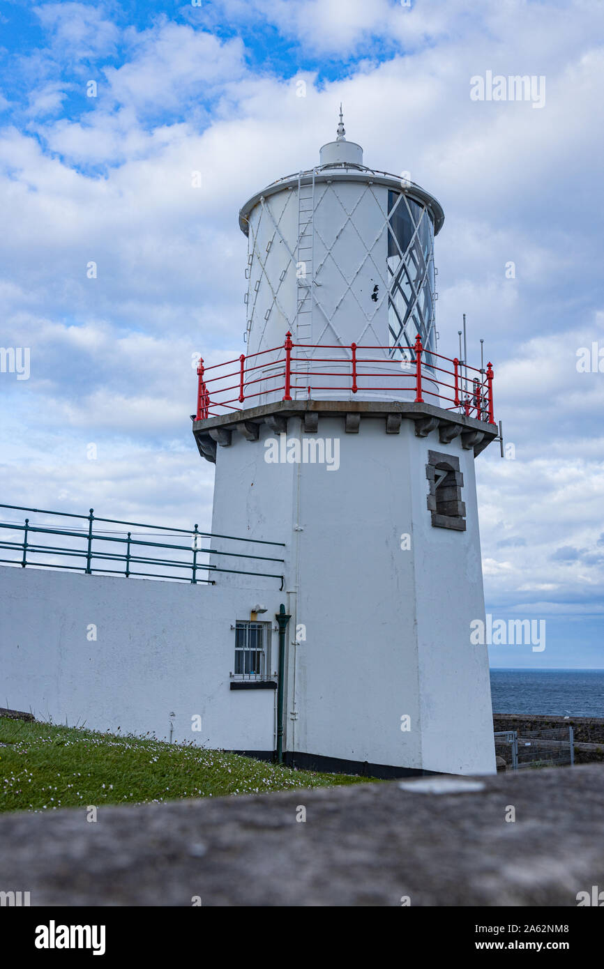 Blackhead Lighthouse, Irish Lighthouse at Whitehead at the entrance to