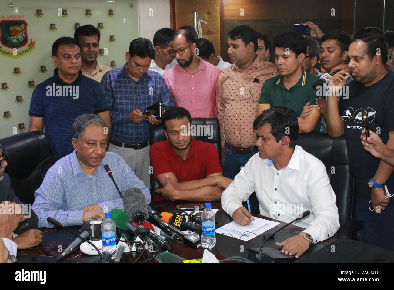 Cricket players call off their strike after 72 hours in the Bangladesh cricketing arena following the Bangladesh Cricket Board’s promise to meet most of their demands, including pay hike and better facilities. Stock Photo