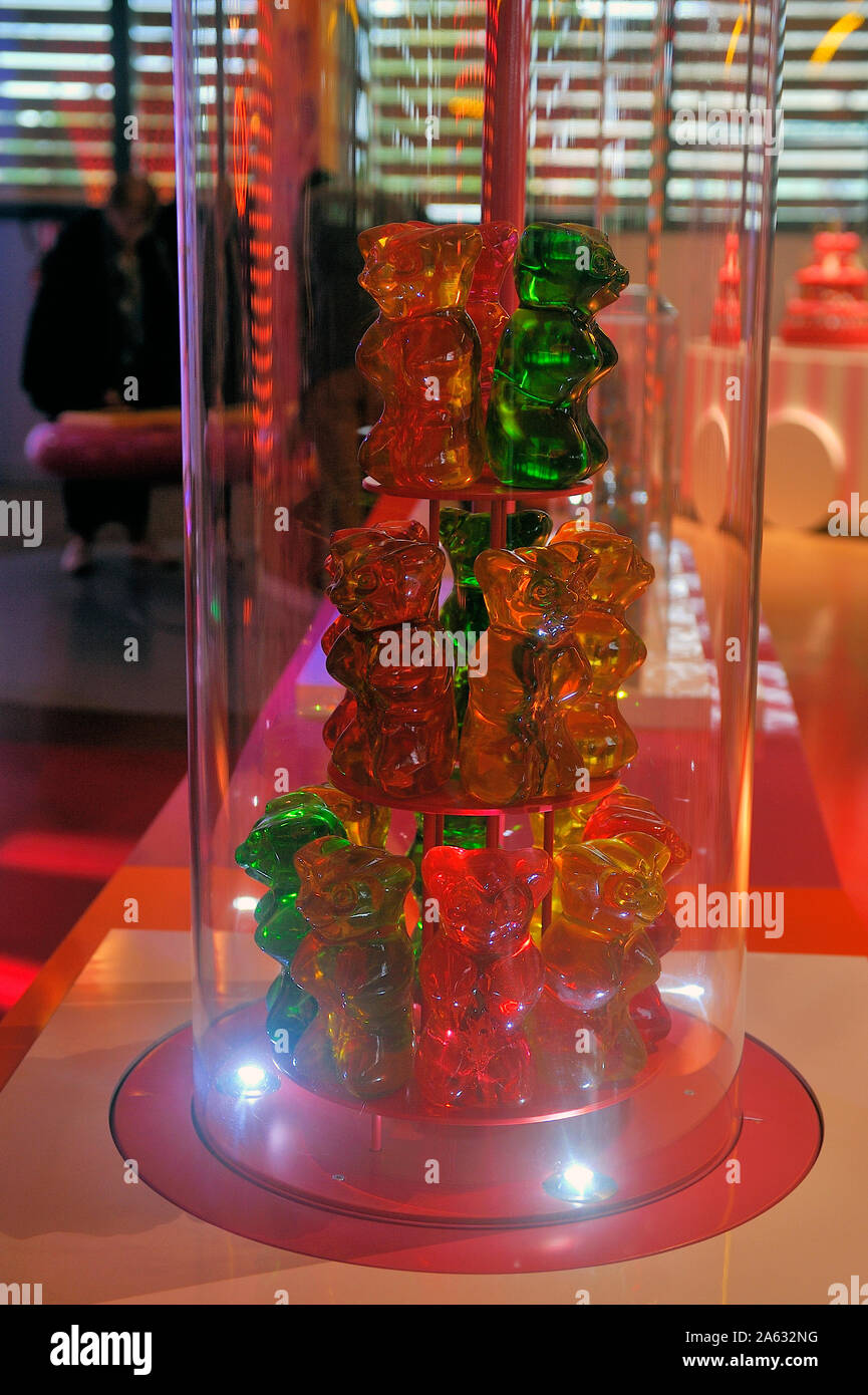 Zan liquorice candies at the Haribo museum in Uzes in the French department  of Gard Stock Photo - Alamy