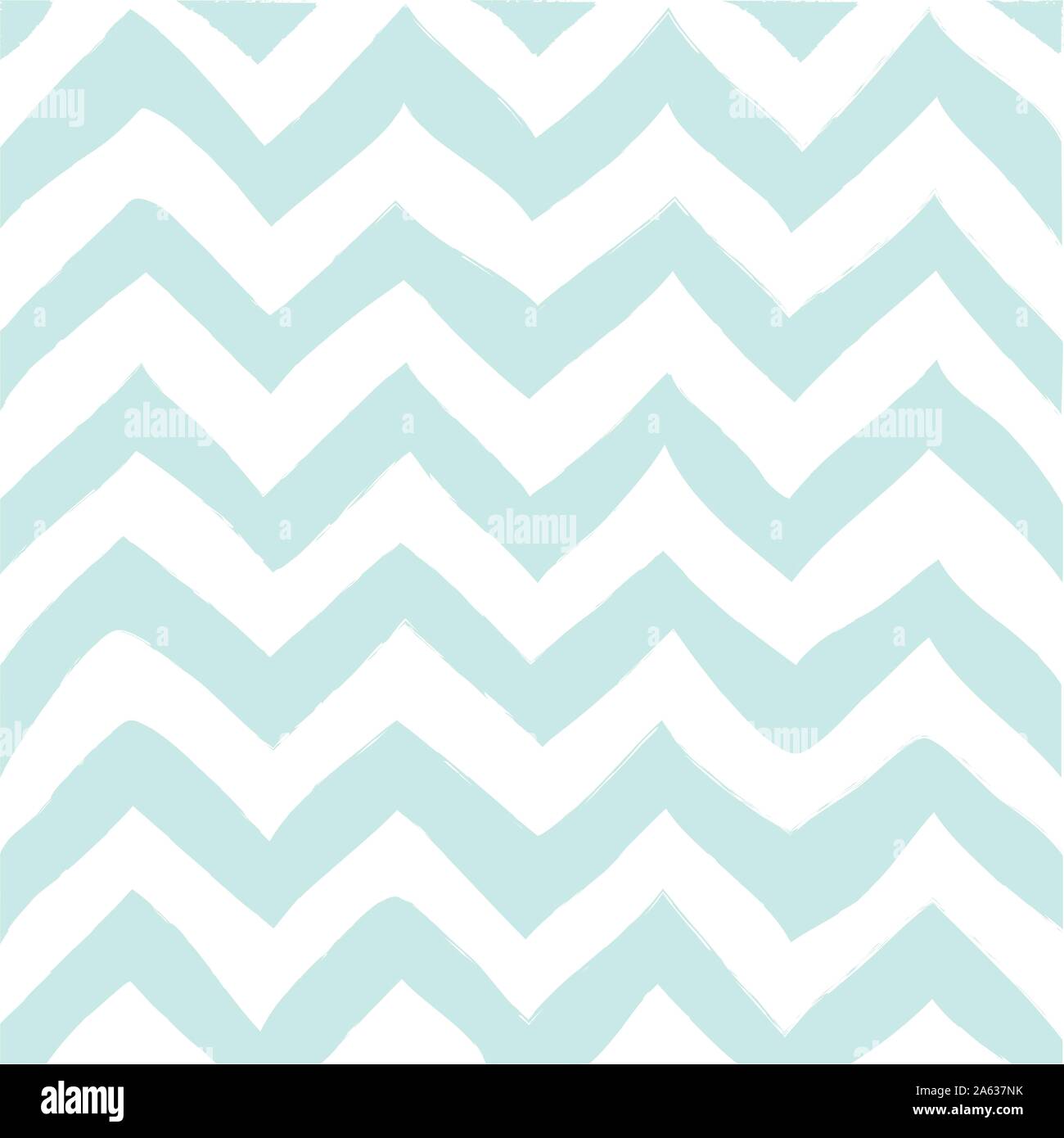 Hand drawn zigzag pattern seamless vector Stock Vector