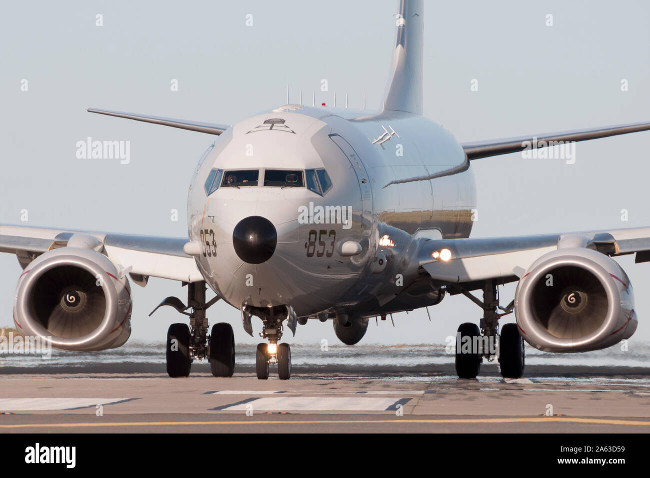 Joint Warrior Exercise at RAF Lossiemouth Stock Photo