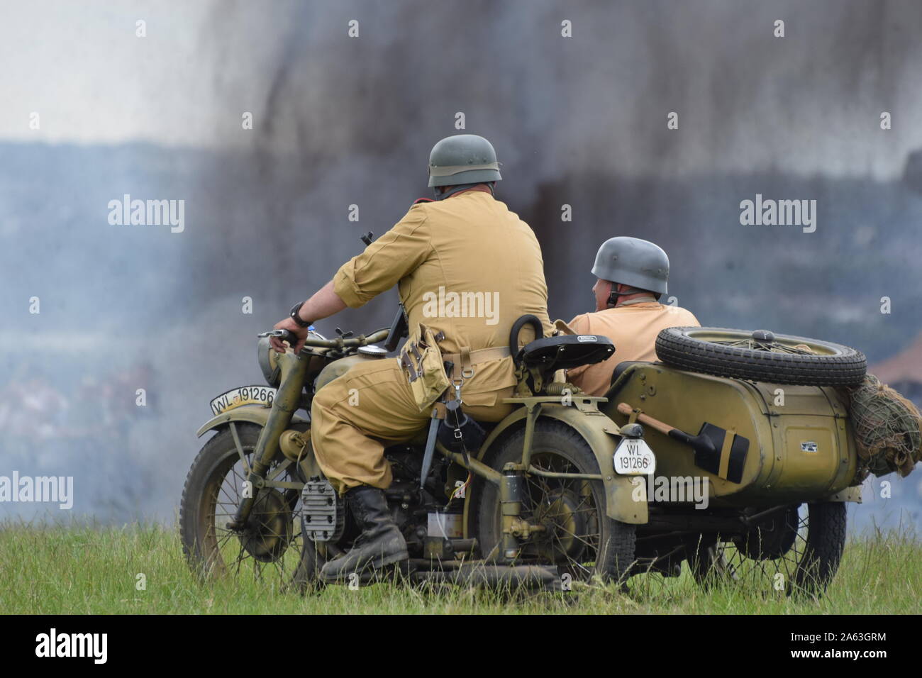 Selection of Images from the Yorkshire Wartime Experience 2019 Stock Photo