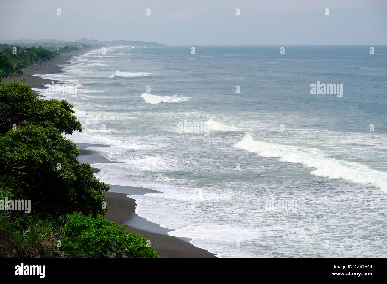 Wonderful Coastlines - pure nature, Costa Rica Quepos Stock Photo