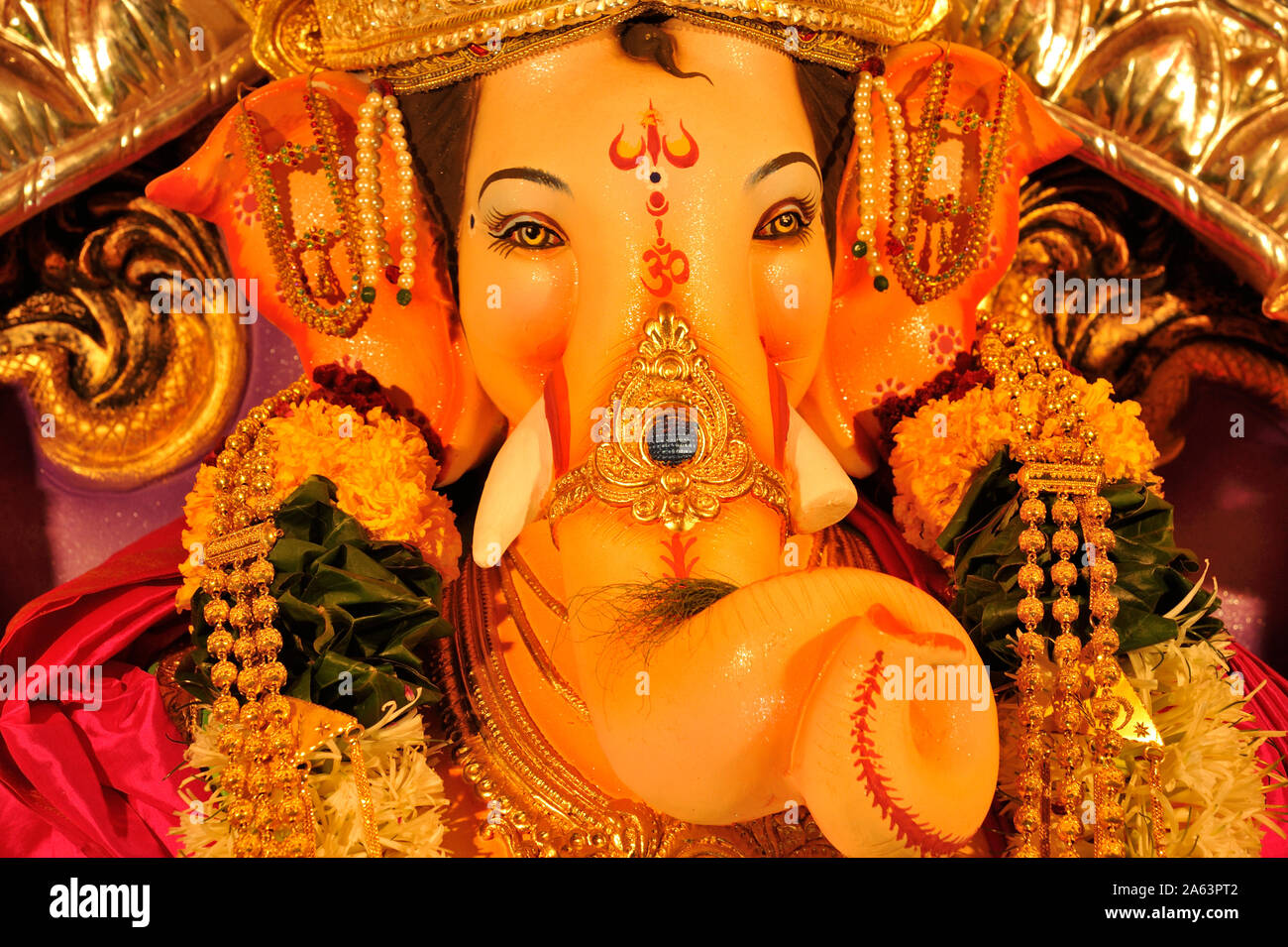 Mumbai, Maharashtra, India, Southeast Asia : Beautiful idols of Lord Ganesha  elephant-headed Hindu God for sale in a Shop during Ganpati festival Stock  Photo - Alamy