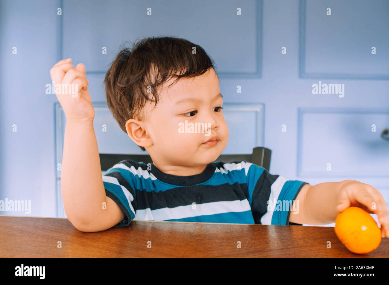 Baby orange fruit hires stock photography and images Alamy