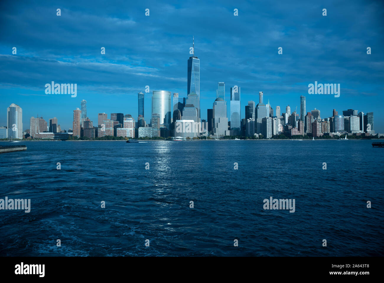 New Jersey to New York Path/Ferry Stock Photo Alamy