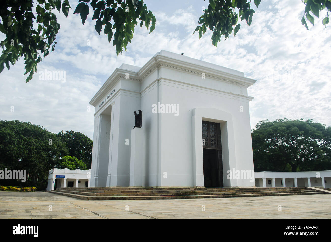 Altar a la Patria, a monument to honor Simon Bolivar. Stock Photo