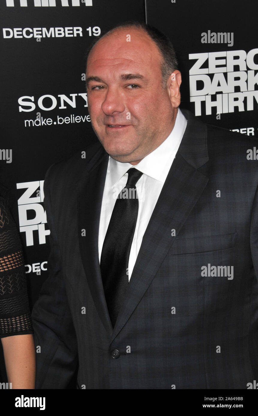 Zero dark thirty 2012 james gandolfini hires stock photography and