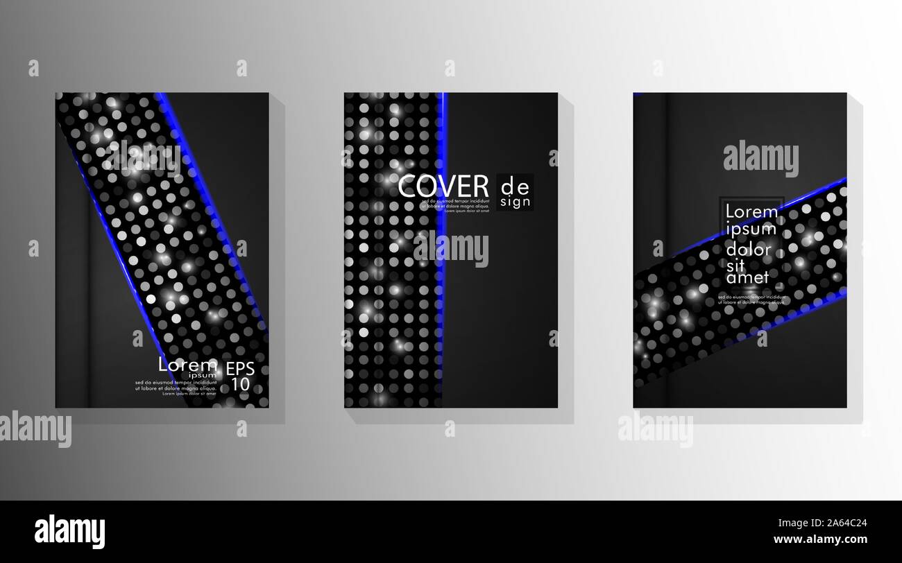 Set elegant background designs For designs, lists, pages, banners, ideas, covers, booklets, prints, leaflets, books, etc. Stock Vector