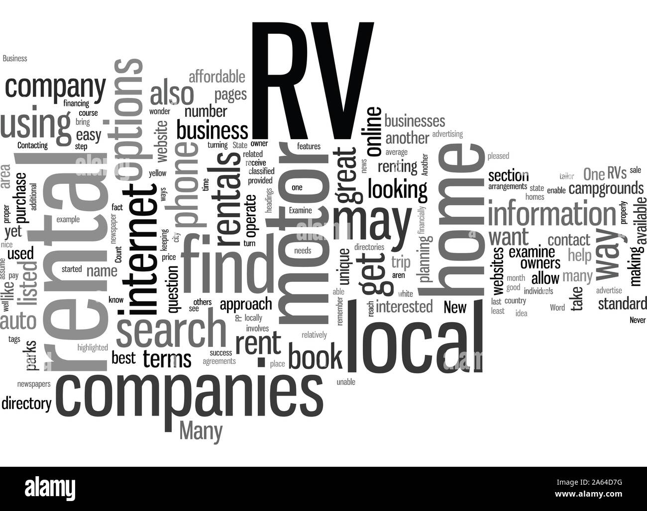 Rented Rv High Resolution Stock Photography and Images Alamy