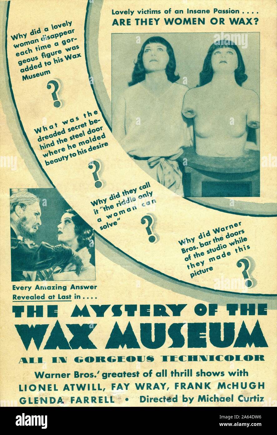 40×40: Mystery Of The Wax Museum (1933) –