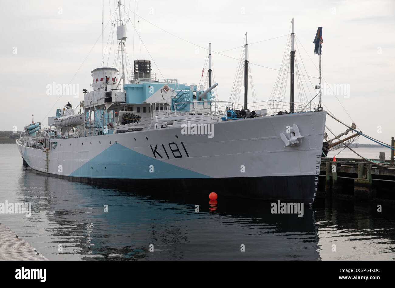 K181 HMCS Sackville MUSEUM SHIP In Halifax Nova Scotia Stock Photo Alamy   K181 Hmcs Sackville Museum Ship In Halifax Nova Scotia 2A64KDC 