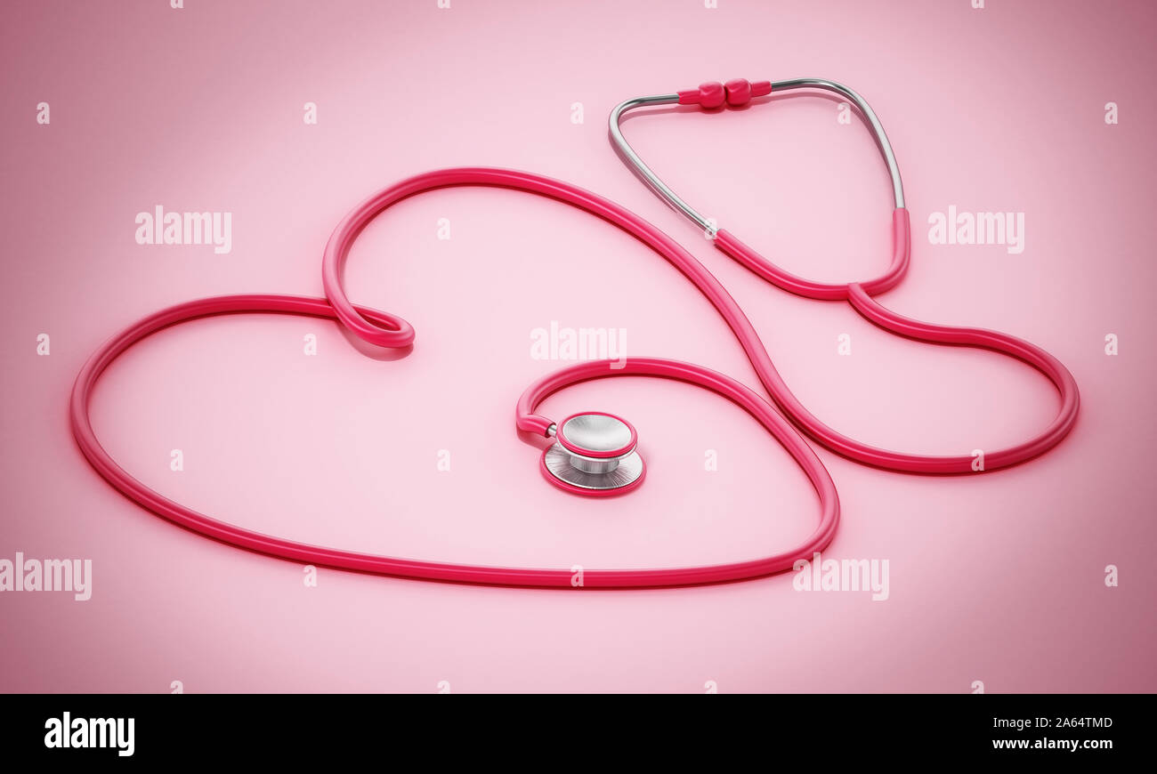 Heart shaped stethoscope hires stock photography and images Alamy