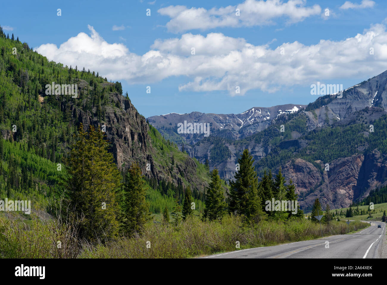San juan mountain skyway hi-res stock photography and images - Alamy