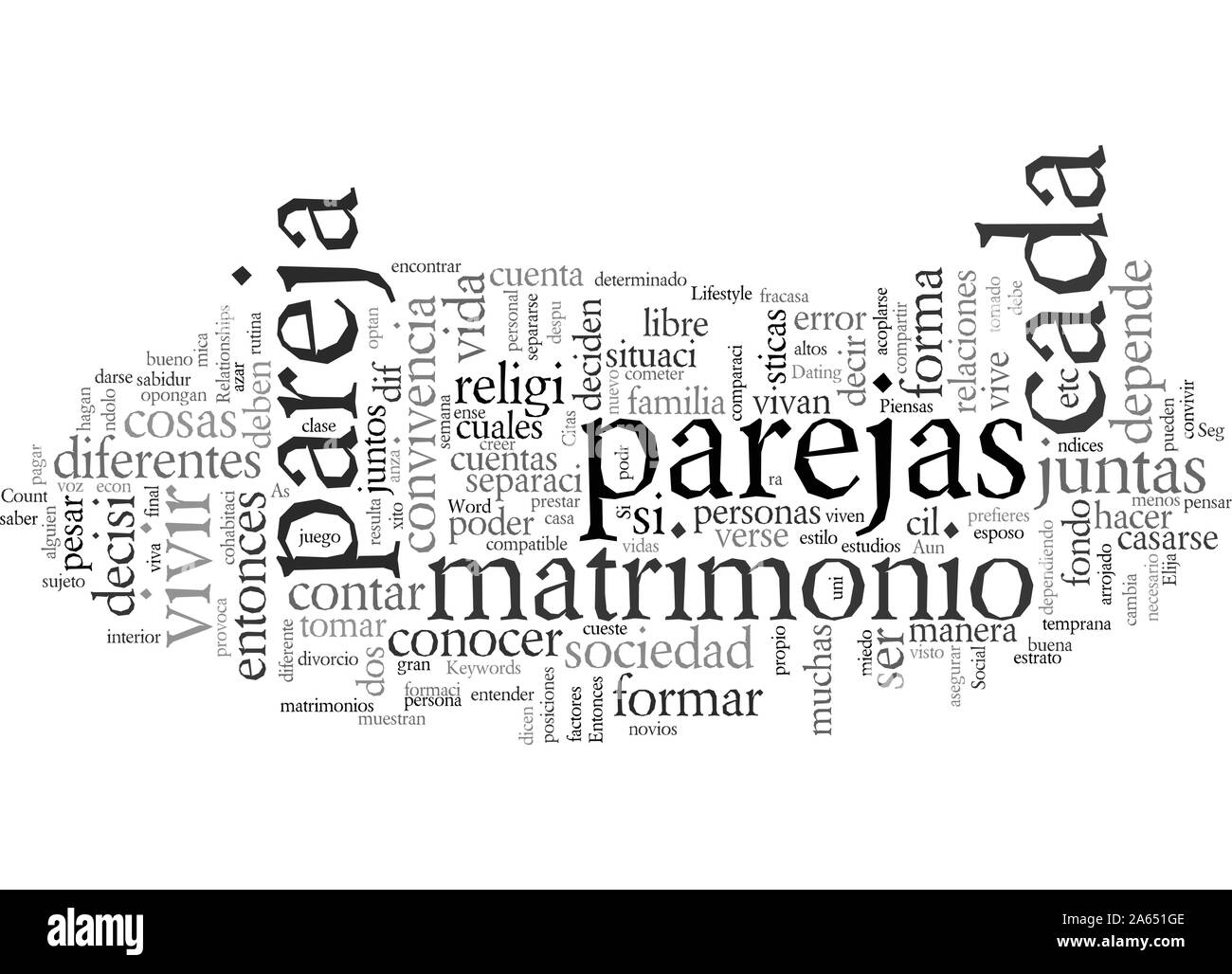 Elija a su esposo conoci ndolo antes del matrimonio Stock Vector